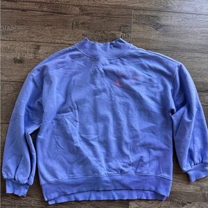 Old Navy Purple Sweatshirt with Heart Detail